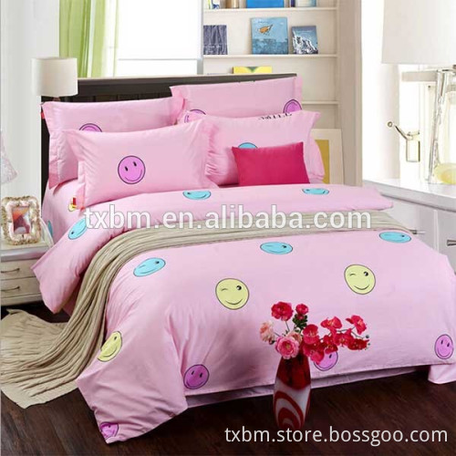 wholesales winter twill reactive printed best 100% cotton bed set